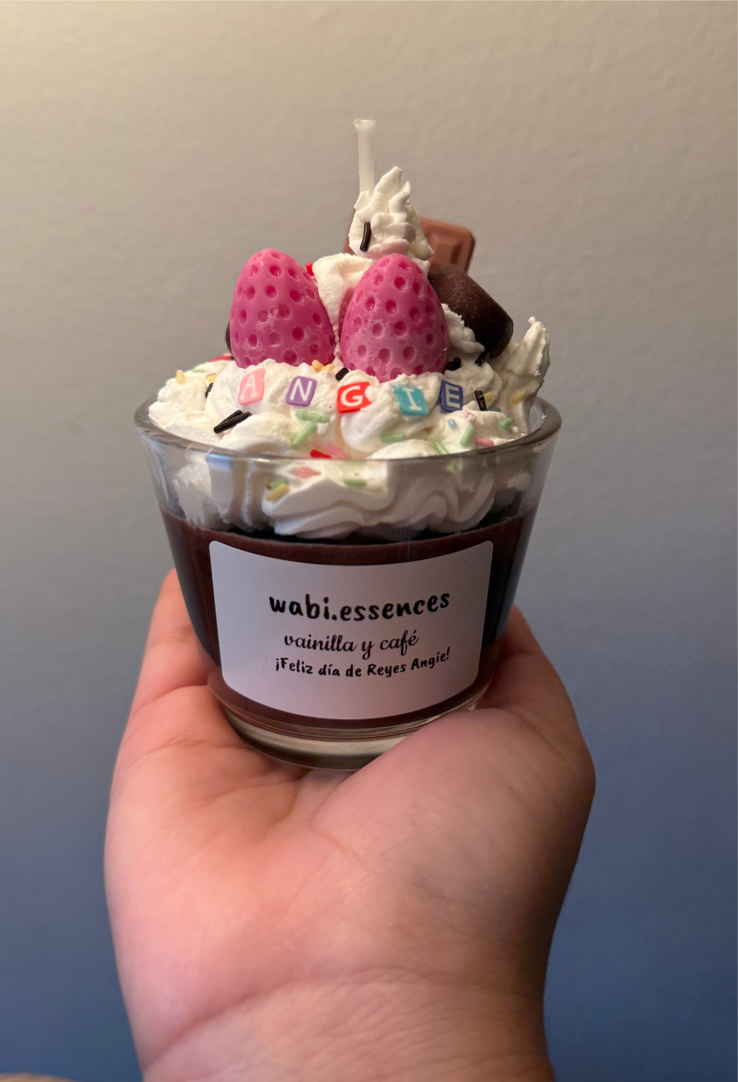 Vela personalizada Cupcake