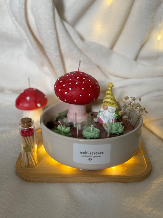 Vela Jardín encantado personalizado
