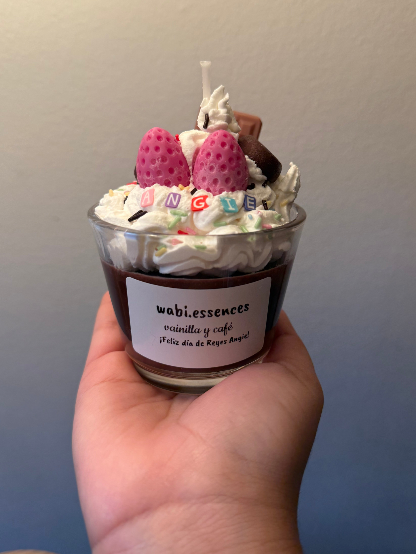 Vela personalizada Cupcake