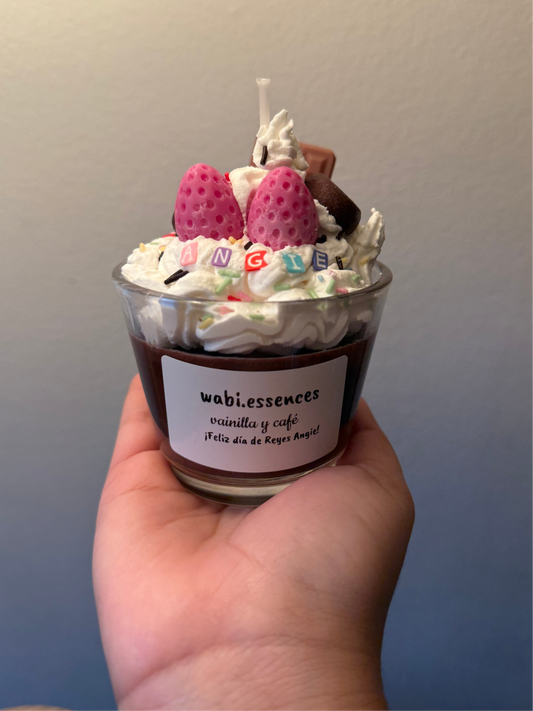 Vela personalizada Cupcake