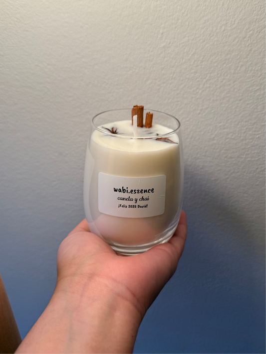 Vela Chai y Canela